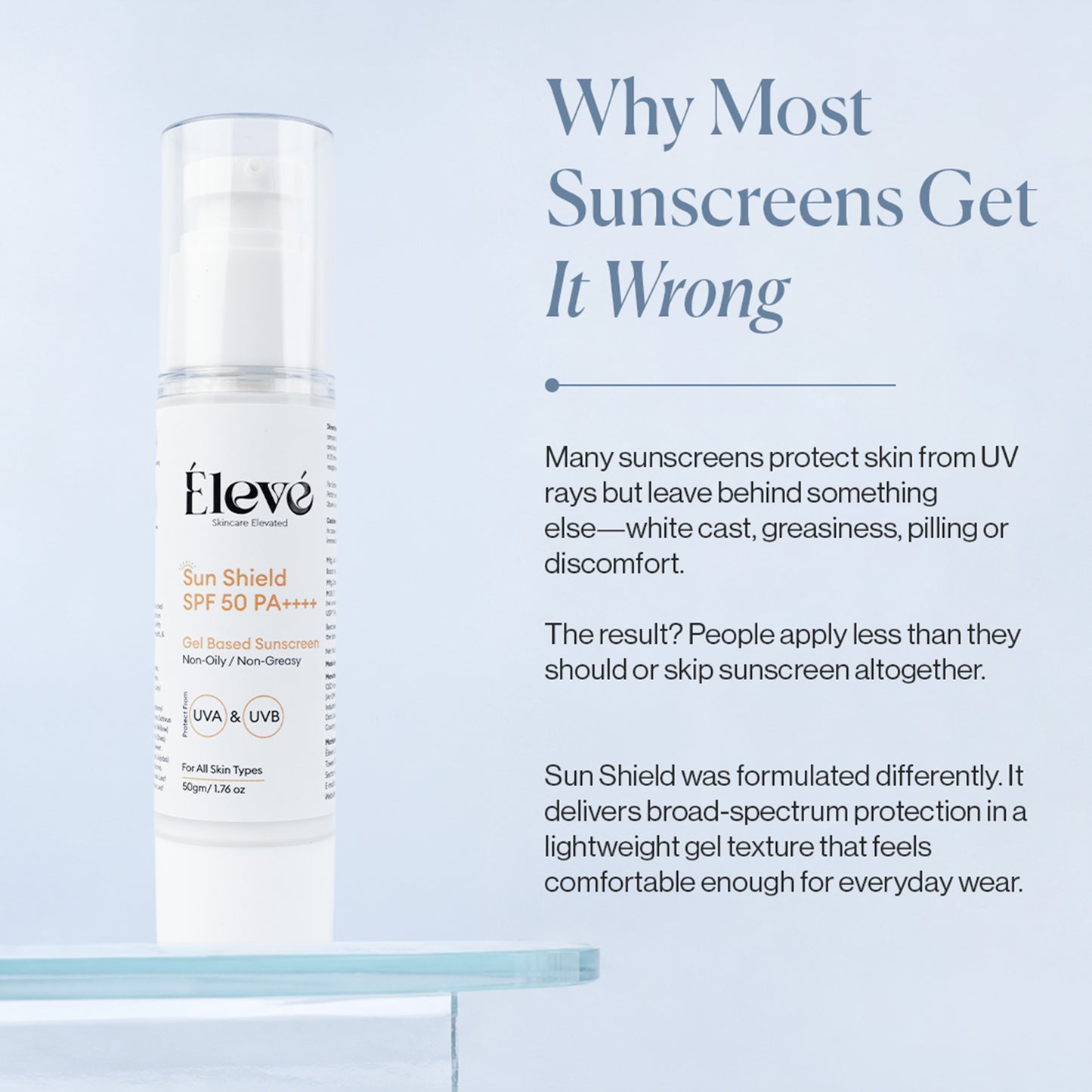 SUN SHIELD SPF 50 PA++++ - 50gm